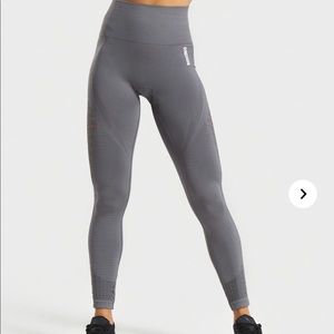 Gym Shark High Waisted Seamless Leggings Grey